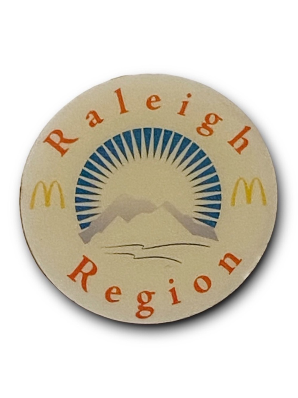 McDonald’s Pin Raleigh Region Y2K Smokey Mountains Range Metal Lapel Pin